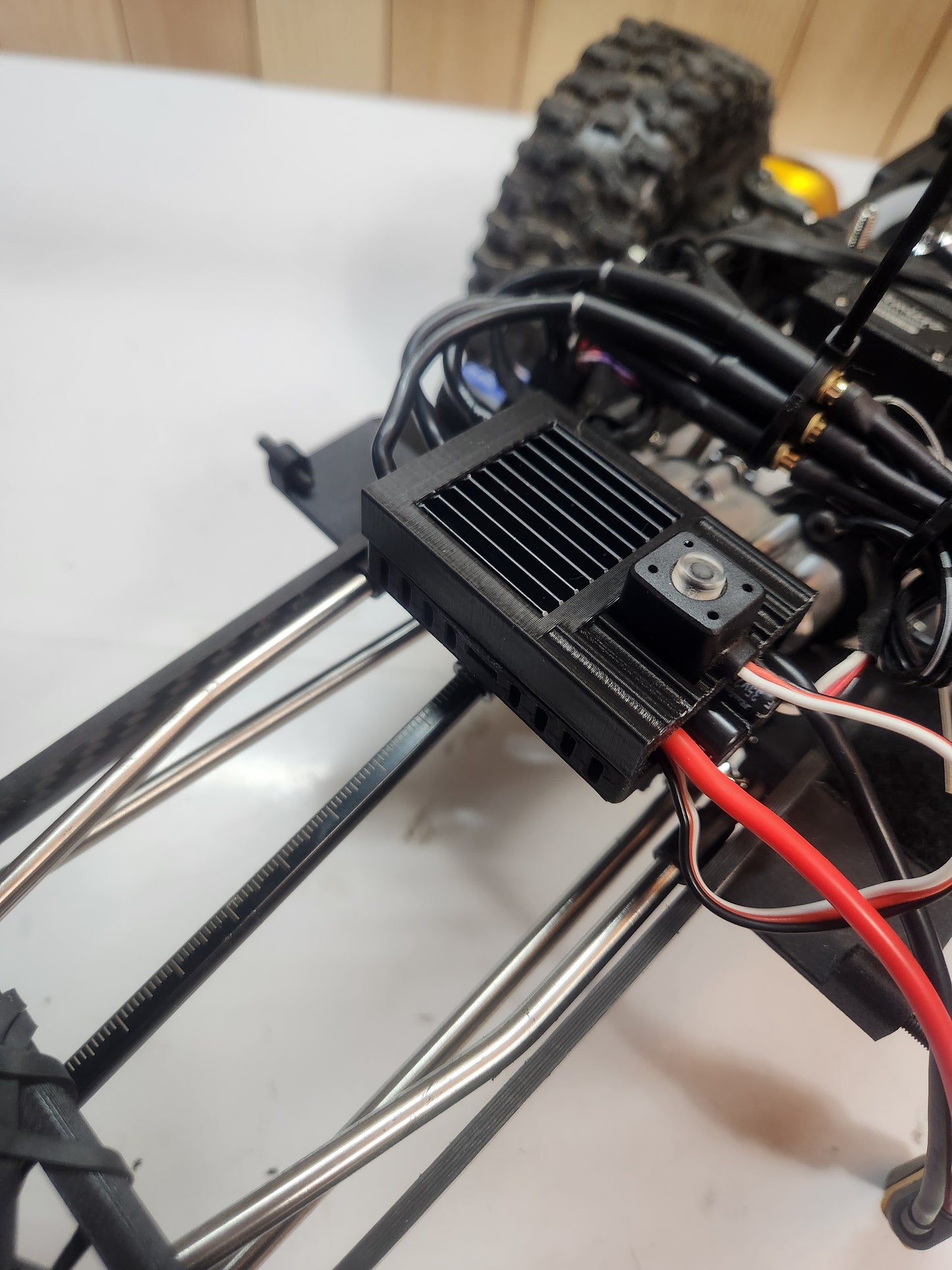 Rhino 80a esc mount/case