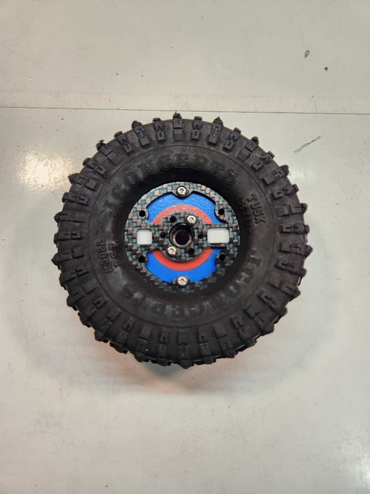 Elevated Carbon Wheel Faces