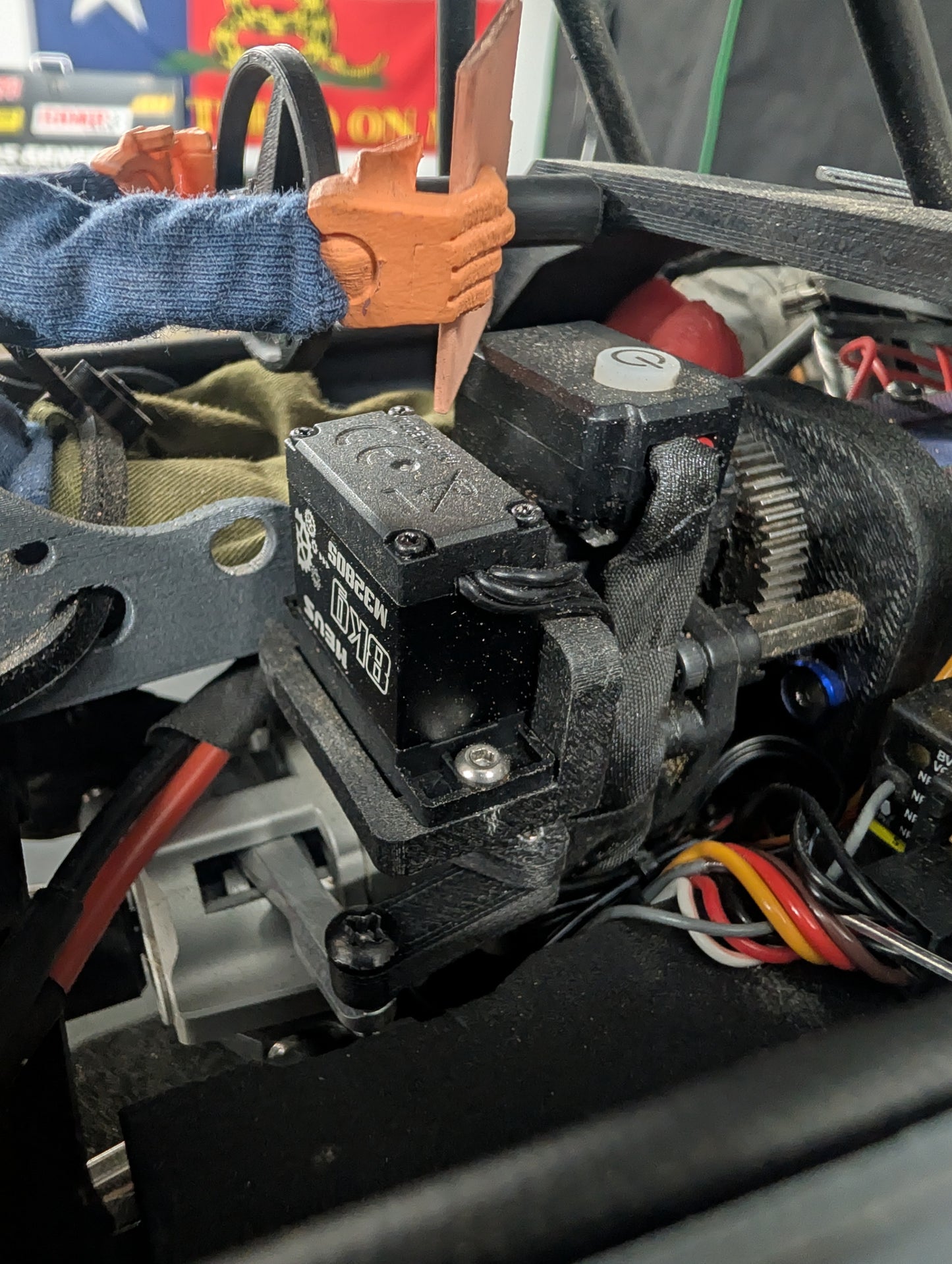 VFD Hurtz dig servo mount