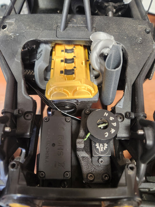 H10 micro winch mount for stock axle