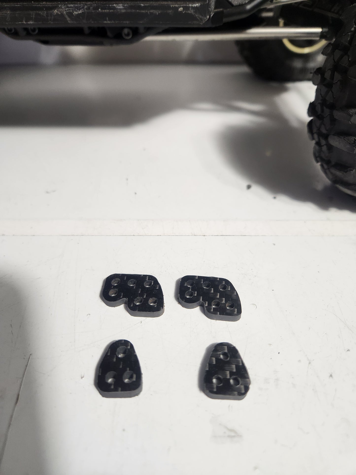 OPTIC Shock relocation bracket and bed.