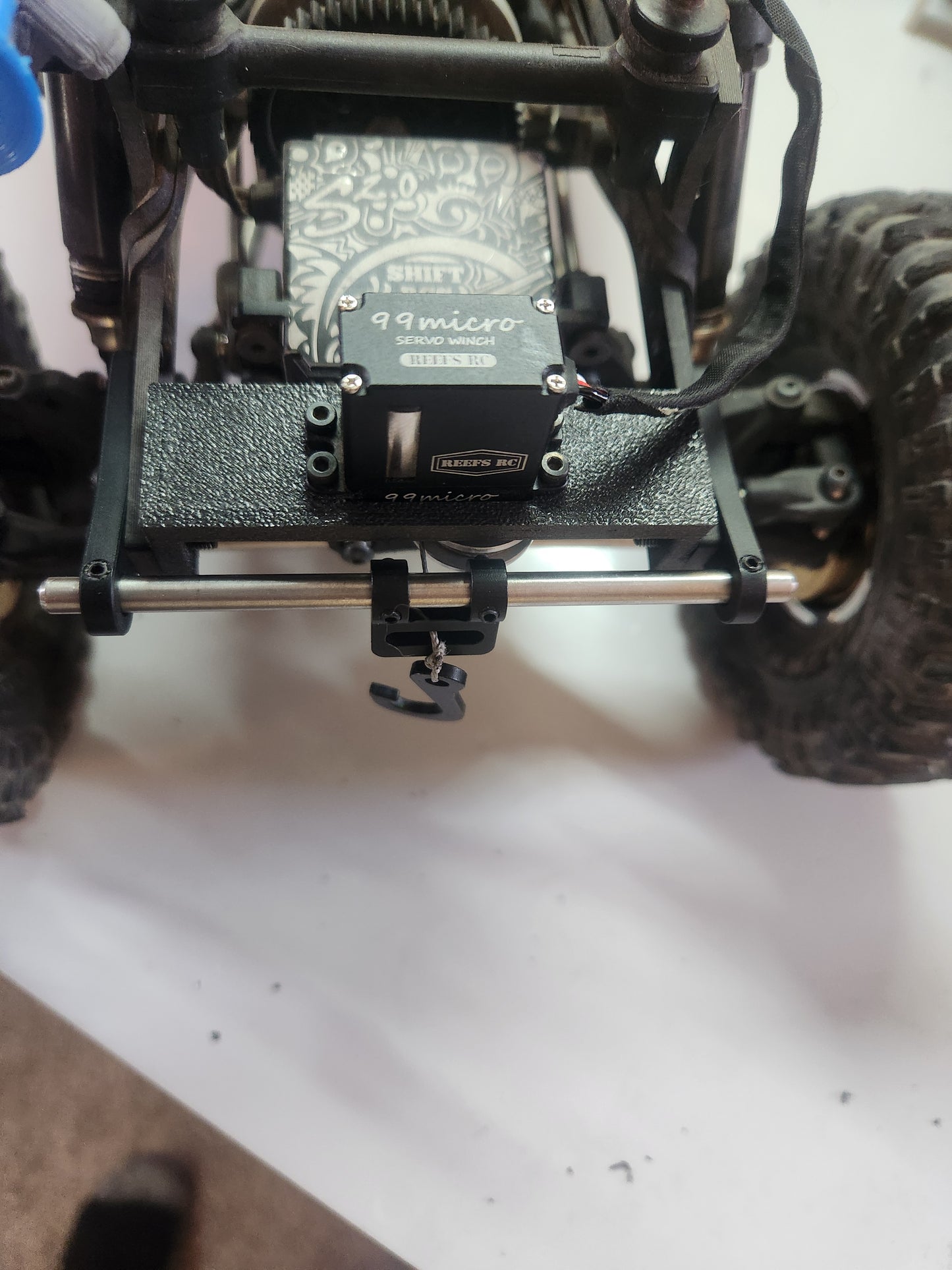 VRD micro winch mount