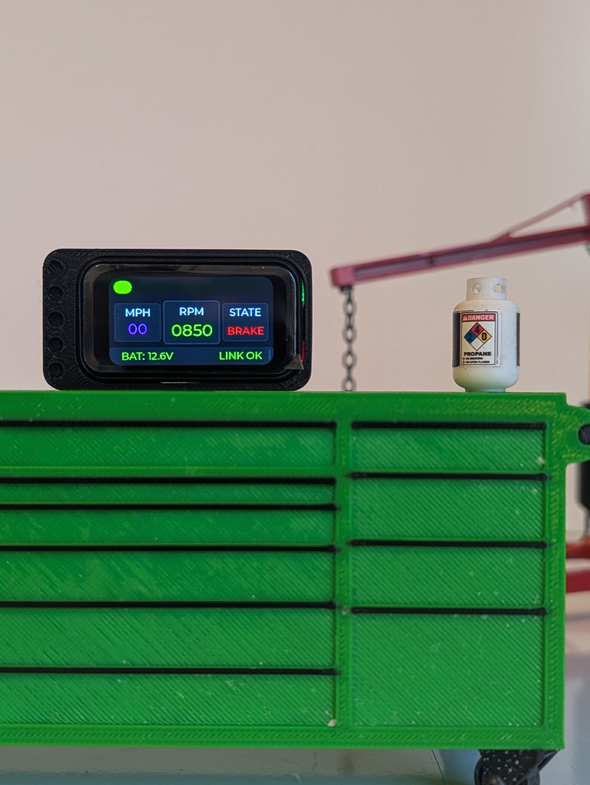 Scale Tinker Electronics Digital Dash