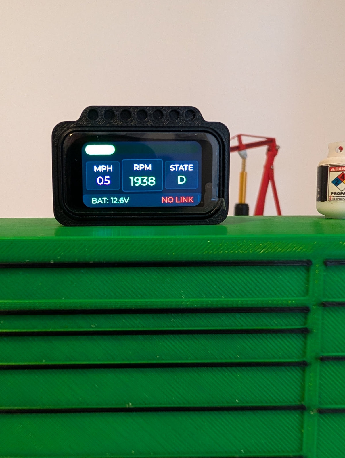 Scale Tinker Electronics Digital Dash