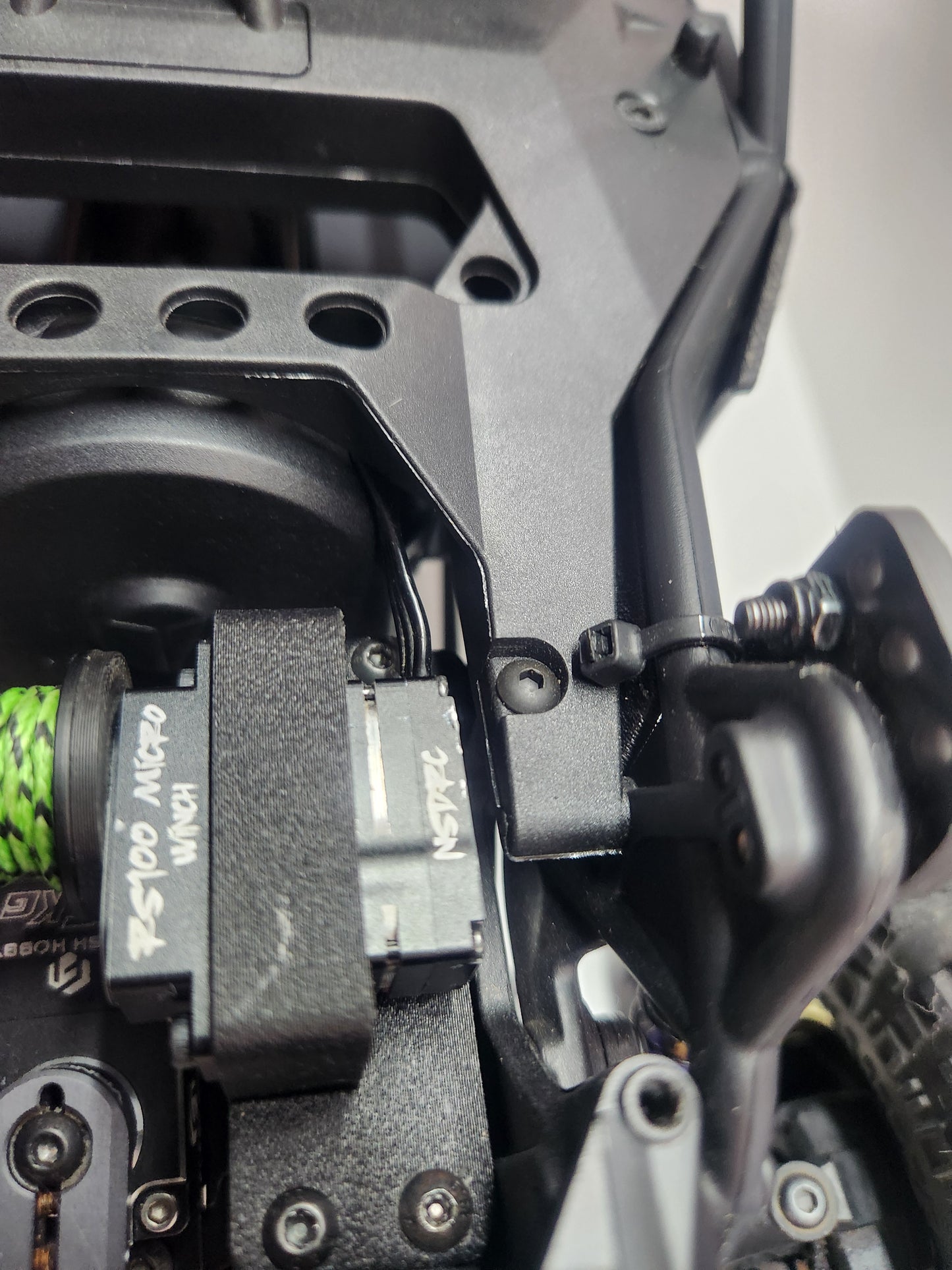 H10 Optic micro servo mount winch and suckdown