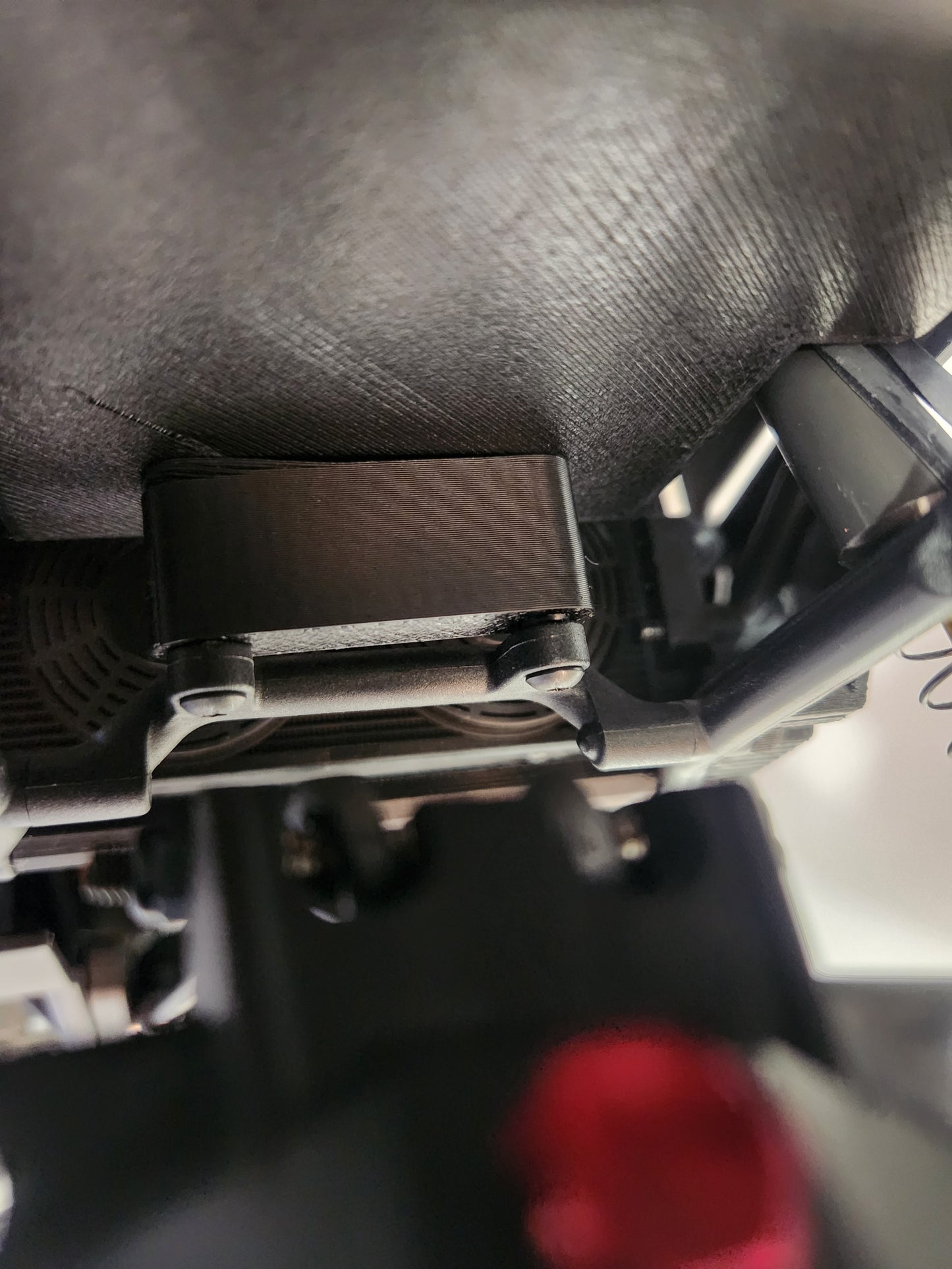 OPTIC Shock relocation bracket and bed.