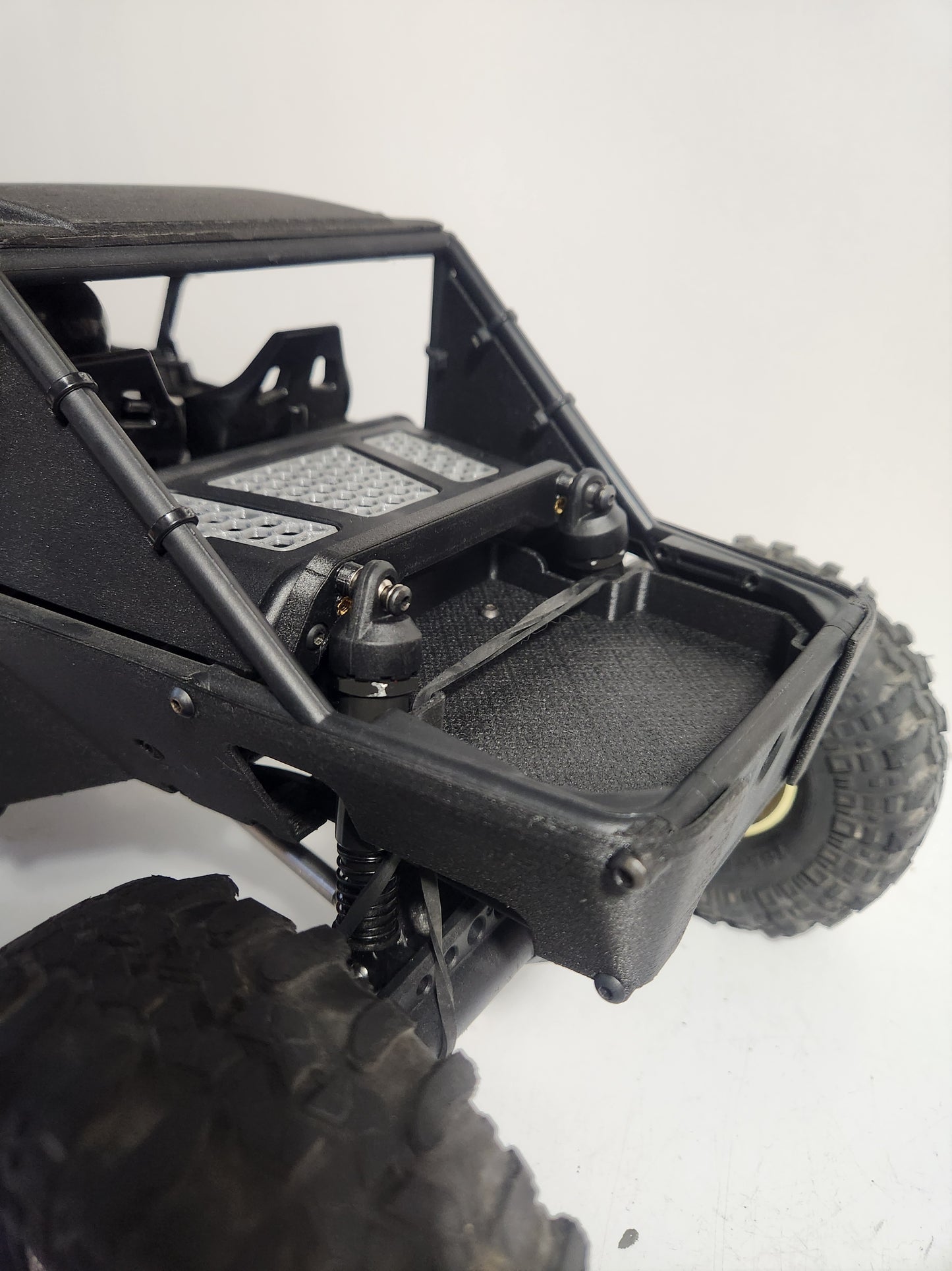 OPTIC Shock relocation bracket and bed.