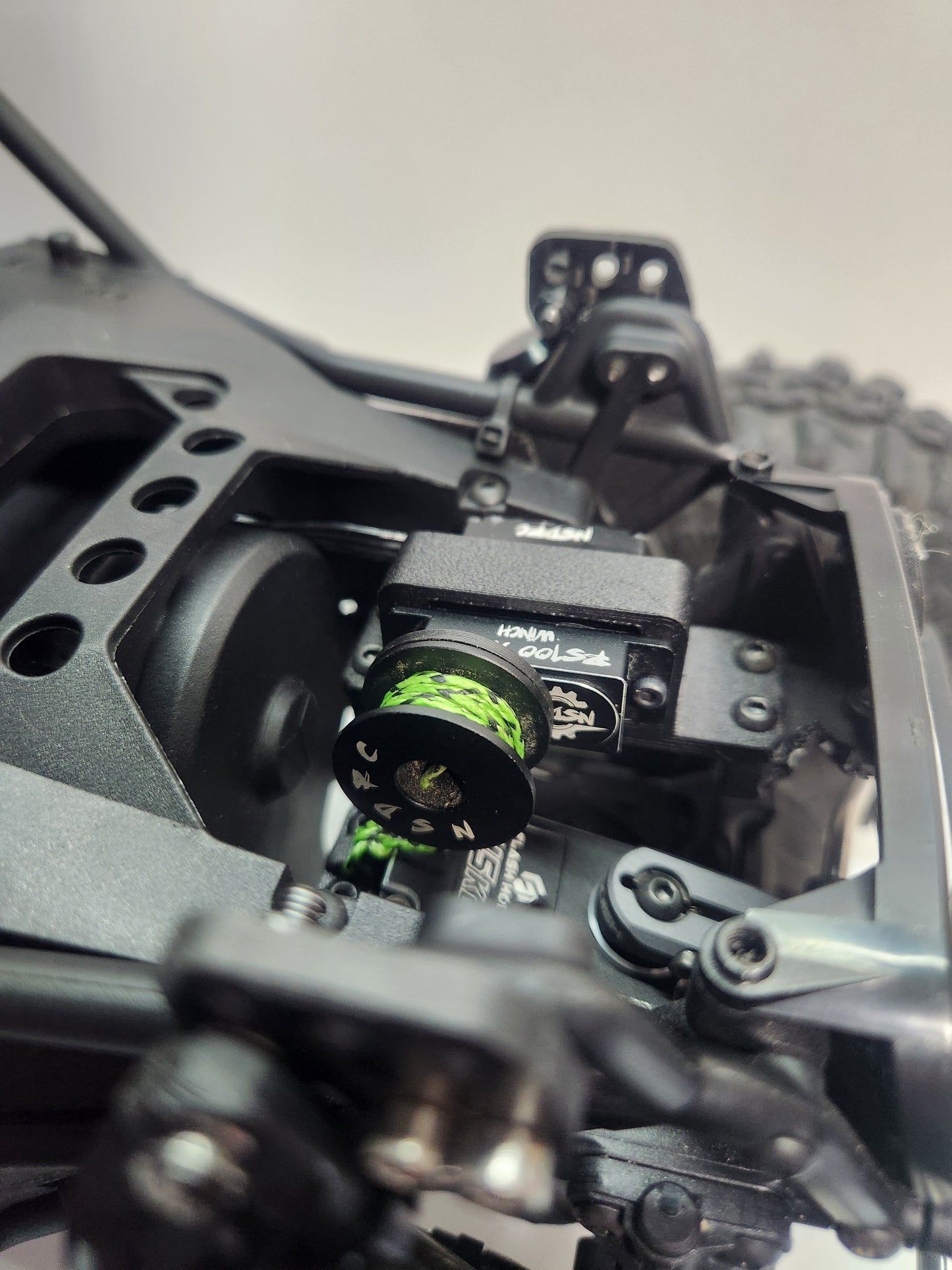 H10 Optic micro servo mount winch and suckdown