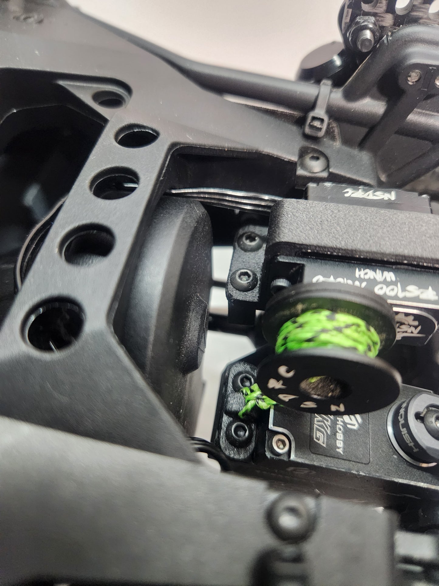 H10 Optic micro servo mount winch and suckdown